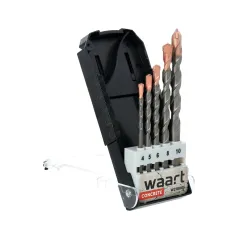 Zestaw wierteł do betonu 4.0-10.0 mm, 5 szt., Prodrill