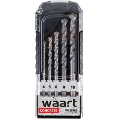 Zestaw wierteł do betonu 4.0-10.0 mm, 5 szt.