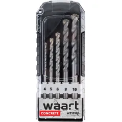 Zestaw wierteł do betonu 4.0-10.0 mm, 5 szt.