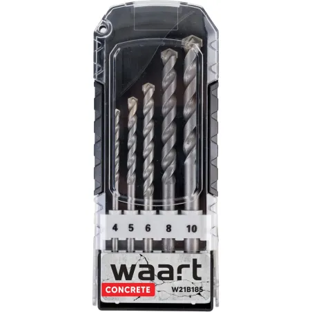 Zestaw wierteł do betonu 4.0-10.0 mm, 5 szt.
