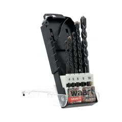 Zestaw wierteł do granitu 4.0-10.0 mm, 5 szt.