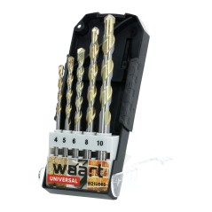 Zestaw wierteł uniwersalnych 4.0-10.0 mm, 5 szt., Multidrill
