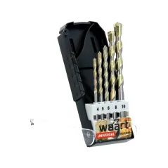 Zestaw wierteł uniwersalnych 4.0-10.0 mm, 5 szt., Multidrill