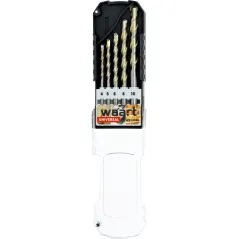 Zestaw wierteł uniwersalnych 4.0-10.0 mm, 5 szt., Multidrill