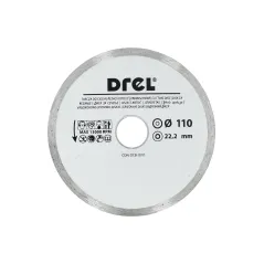 Tarcza diamentowa 110 x 22.2 mm, pełna