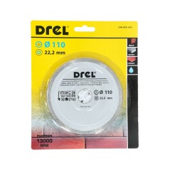 Tarcza diamentowa 110 x 22.2 mm, pełna