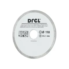 Tarcza diamentowa 110 x 22.2 mm, pełna