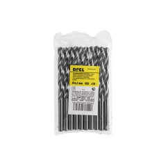 Wiertła do metalu 6.2 mm, HSS-G, szlifowane, 10 szt.