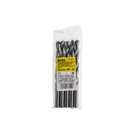 Wiertła do metalu 8.2 mm, HSS-G, szlifowane, 5 szt.