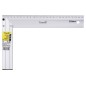 Kątownik płaski 250 x 165 mm, aluminiowy