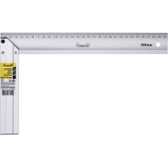 Kątownik płaski 300 x 175 mm, aluminiowy