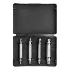 Zestaw wykrętaków do urwanych śrub M5-M14, 4 szt.