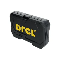 Zestaw kluczy nasadowych 1/4", 46 szt.