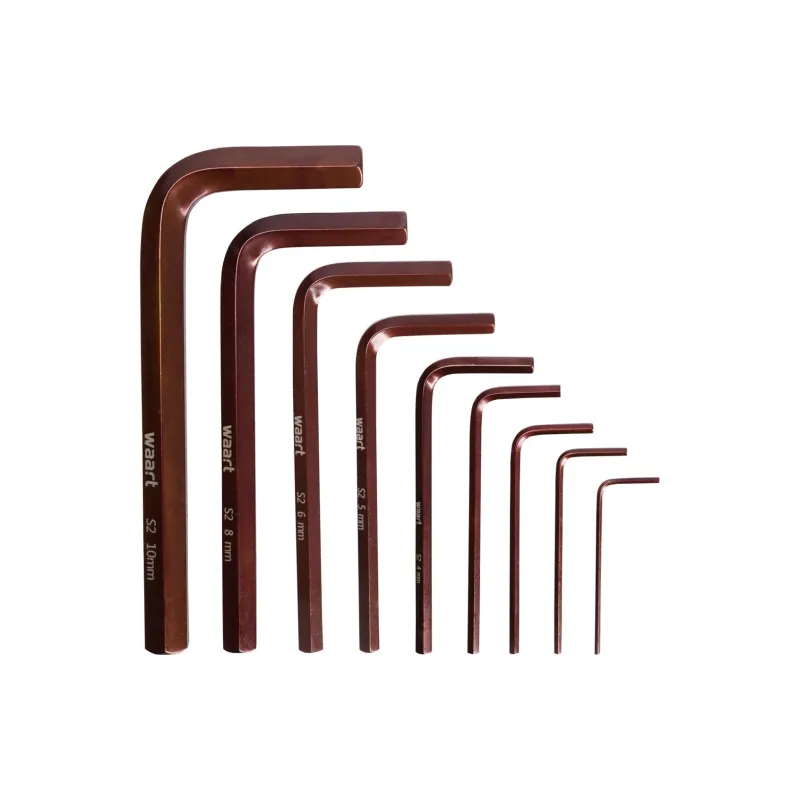 Zestaw kluczy sześciokątnych 1.5-10 mm, S2, 9 szt. Zestaw kluczy sześciokątnych 1.5-10 mm, S2, 9 szt.