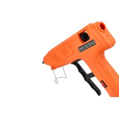Pistolet do kleju 11.2 mm, z aluminiową końcówką pokrytą tworzywem, z włącznikiem, 150W