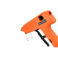 Pistolet do kleju 11.2 mm, z aluminiową końcówką pokrytą tworzywem, z włącznikiem, 150W
