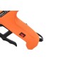 Pistolet do kleju 11.2 mm, z aluminiową końcówką pokrytą tworzywem, z włącznikiem, 150W