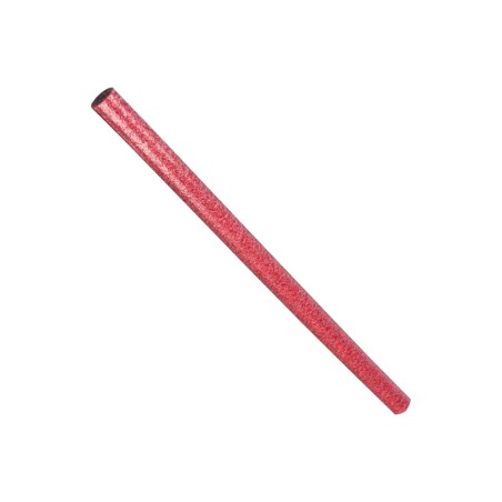 Wkłady klejowe 11.2 mm x 200 mm, brokatowe, czerwone, 5 szt.