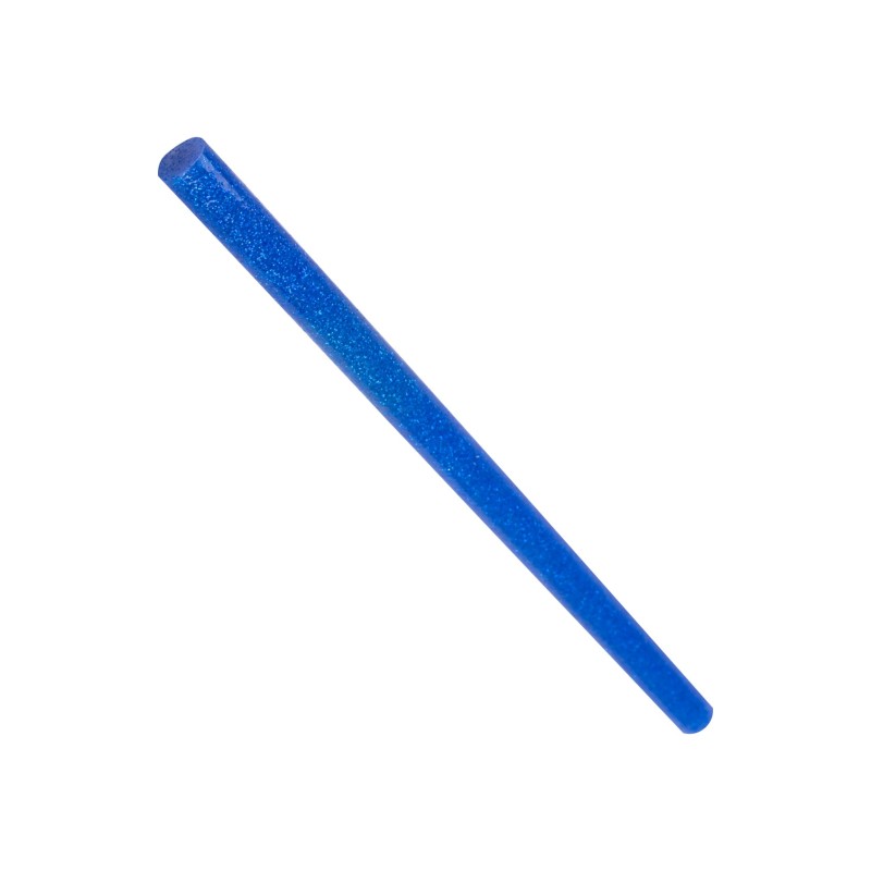 Wkłady klejowe 11.2 mm x 200 mm, brokatowe, niebieskie, 5 szt. Wkłady klejowe 11.2 mm x 200 mm, brokatowe, niebieskie, 5 szt.