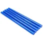 Wkłady klejowe 11.2 mm x 200 mm, brokatowe, niebieskie, 5 szt. Wkłady klejowe 11.2 mm x 200 mm, brokatowe, niebieskie, 5 szt.