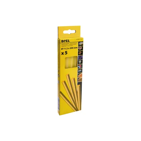 Wkłady klejowe 11.2 mm x 200 mm, żółte, 5 szt.