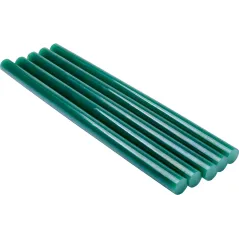 Wkłady klejowe 11.2 mm x 200 mm, zielone, 5 szt.