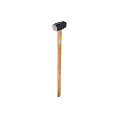 Młotek kamieniarski 4000 g, trzonek drewniany FSC 100%, certyfikat NC-COC-062817