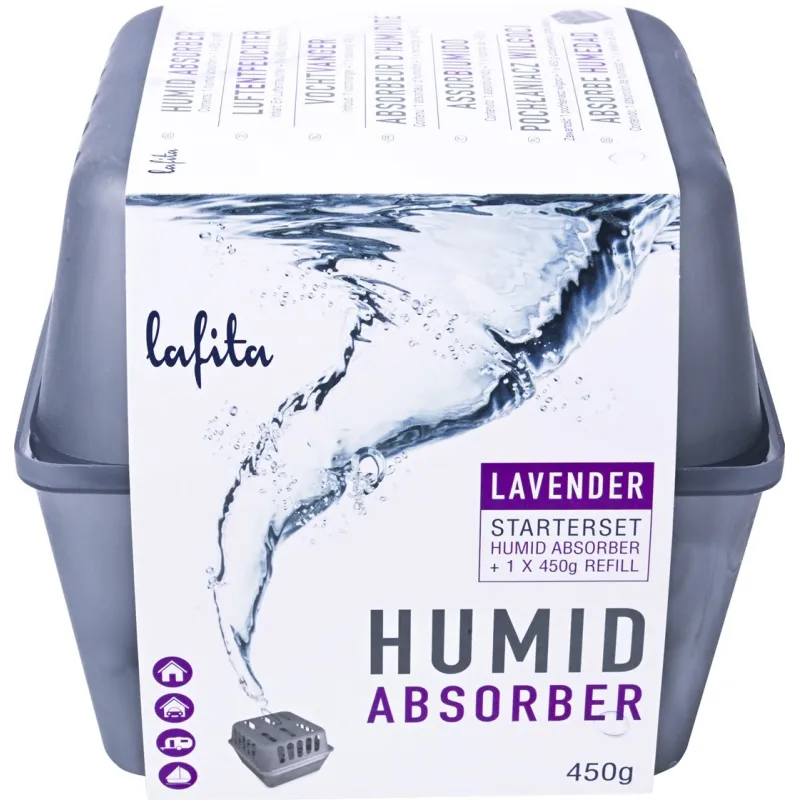 Pochłaniacz wilgoci 450 g, zapach lawendowy