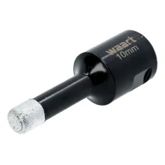 Otwornica z nasypem diamentowym 10 mm, M14, diament lutowany