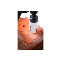 Otwornica z płytkami z węglika spiekanego 44 mm do płyt MDF, tworzyw sztucznych, drewna