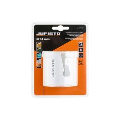 Otwornica z płytkami z węglika spiekanego 54 mm do płyt MDF, tworzyw sztucznych, drewna