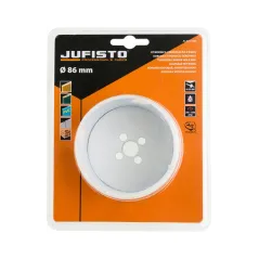 Otwornica z płytkami z węglika spiekanego 86 mm do płyt MDF, tworzyw sztucznych, drewna