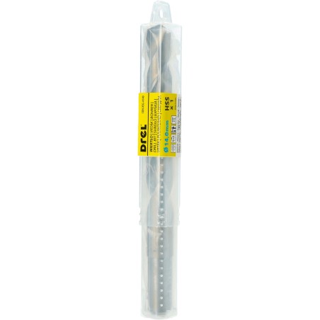Wiertło do metalu 14.0 mm, HSS-G, szlifowane, 1 szt.
