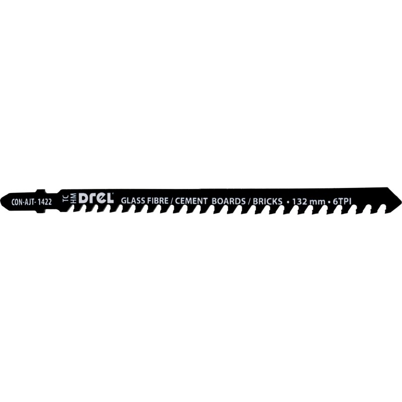 Brzeszczoty do wyrzynarek 106 mm, uchwyt "T", 6TPI, do cegły, płyty KG, 2 szt.