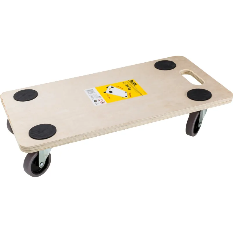 Platforma transportowa 575 x 300 x 115 mm, udźwig 200 kg, prostokątna