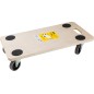 Platforma transportowa 575 x 300 x 115 mm, udźwig 200 kg, prostokątna Platforma transportowa 575 x 300 x 115 mm, udźwig 200 kg, prostokątna