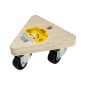 Platforma transportowa 130 x 130 x 130 mm, udźwig 100 kg, trójkątna Platforma transportowa 130 x 130 x 130 mm, udźwig 100 kg, trójkątna