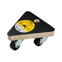 Platforma transportowa 130 x 130 x 130 mm, udźwig 100 kg, trójkątna, laminowana