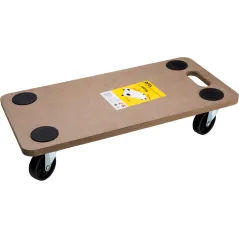 Platforma transportowa 600 x 300 mm, udźwig 200 kg, prostokątna