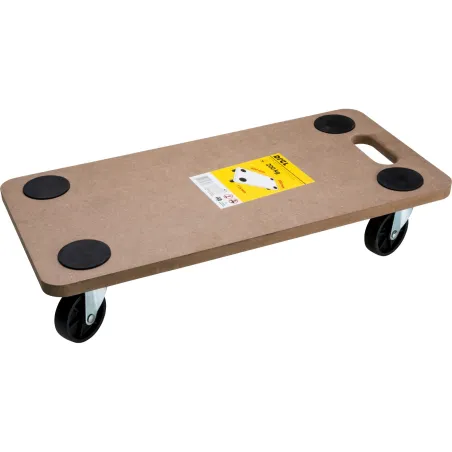 Platforma transportowa 600 x 300 mm, udźwig 200 kg, prostokątna