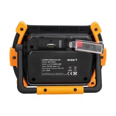 Reflektor 10 W, COB LED, akumulatorowy, USB