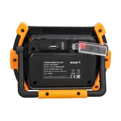 Reflektor 10 W, COB LED, akumulatorowy, USB