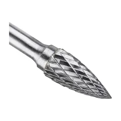 Zestaw frezów trzpieniowych do metalu pilnik wykonany z węglika, typy A1020, C1020, G1020, F1020, L1025, 5 szt.