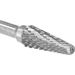 Zestaw frezów trzpieniowych do metalu pilnik wykonany z węglika, typy A1020, C1020, G1020, F1020, L1025, 5 szt.