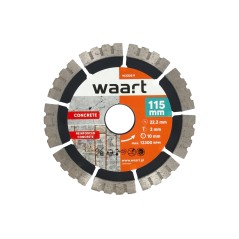 Tarcza diamentowa 115 x 22.2 mm, ostrze KU, do twardych materiałów