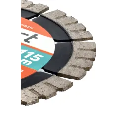 Tarcza diamentowa 115 x 22.2 mm, ostrze KU, do twardych materiałów