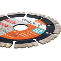 Tarcza diamentowa 125 x 22.2 mm, ostrze KU, do twardych materiałów