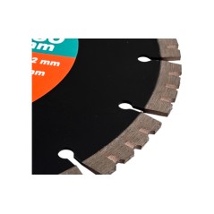 Tarcza diamentowa 230 x 22.2 mm, ostrze KU, do twardych materiałów