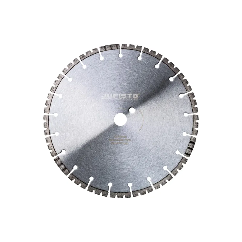 Tarcza diamentowa 300 x 25.4 mm, ostrze KU, spawana laserowo, do twardych materiałów