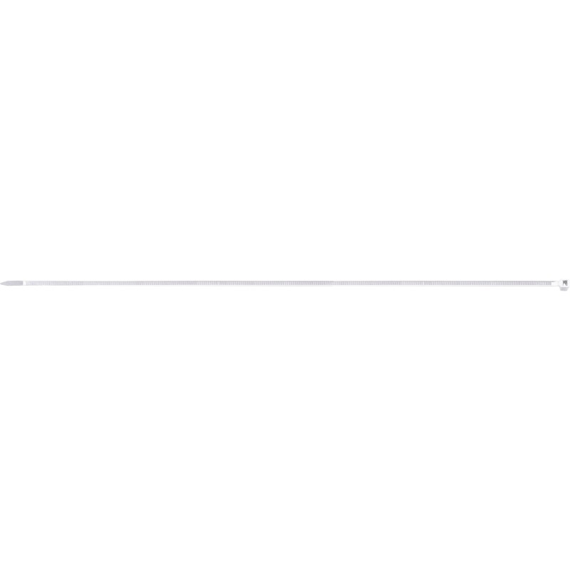 Opaski zaciskowe 3.6 x 300 mm, nylonowe, białe, 100 szt. Opaski zaciskowe 3.6 x 300 mm, nylonowe, białe, 100 szt.